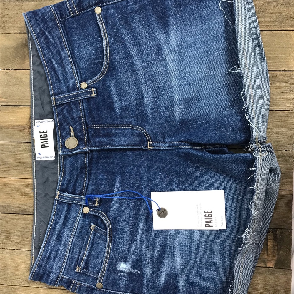 NWT Paige Jimmy Jimmy Boyfriend Short